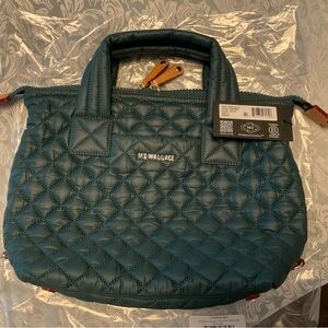 MZ Wallace Emerald Small Sutton Deluxe